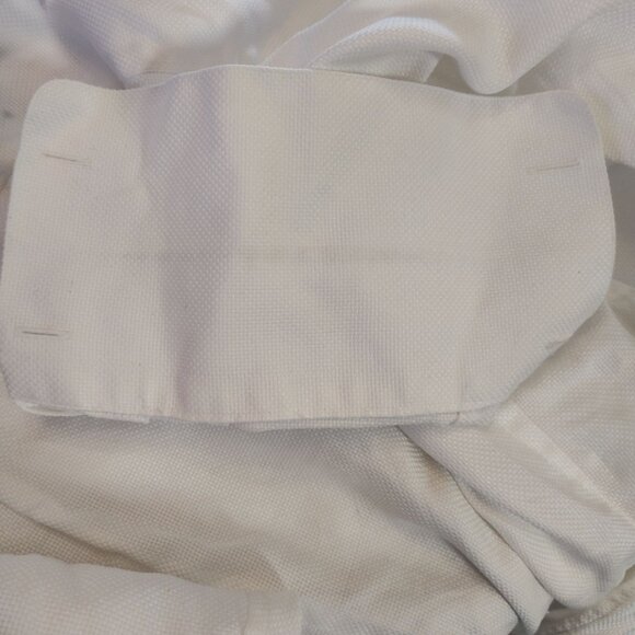 Victor Talbots Men White Double Ply Cotton Textured Shirt Size 41 16 French Cuff - Picture 12 of 12